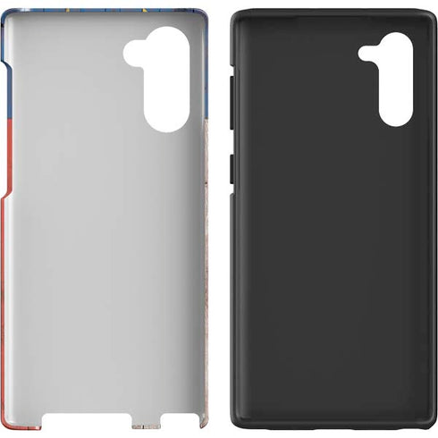 North Carolina Flag Dark Wood Galaxy Note 10 Pro Case