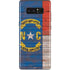 North Carolina Flag Dark Wood Galaxy Note 8 Skin
