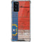 North Carolina Flag Dark Wood Galaxy Note20 5G Clear Case