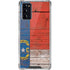 North Carolina Flag Dark Wood Galaxy Note20 5G Clear Case