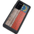 North Carolina Flag Dark Wood Galaxy Note20 5G Waterproof Case