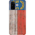 North Carolina Flag Dark Wood Galaxy S20 Lite Case
