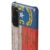 North Carolina Flag Dark Wood Galaxy S20 Lite Case