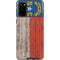 North Carolina Flag Dark Wood Galaxy S20 Pro Case