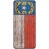 North Carolina Flag Dark Wood Galaxy S20 Skin