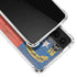 North Carolina Flag Dark Wood Galaxy S21 5G Clear Case