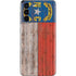 North Carolina Flag Dark Wood Galaxy S21 5G Skin
