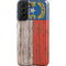 North Carolina Flag Dark Wood Galaxy S21 Plus 5G Pro Case