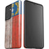 North Carolina Flag Dark Wood Galaxy S21 Ultra 5G Pro Case
