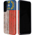 North Carolina Flag Dark Wood Galaxy S22 Plus Pro Case