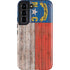North Carolina Flag Dark Wood Galaxy S22 Pro Case