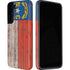 North Carolina Flag Dark Wood Galaxy S22 Pro Case