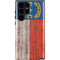 North Carolina Flag Dark Wood Galaxy S22 Ultra Pro Case