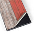 North Carolina Flag Dark Wood Galaxy S22 Ultra Skin
