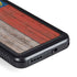 North Carolina Flag Dark Wood Galaxy S23 Plus Waterproof Case
