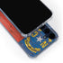 North Carolina Flag Dark Wood Galaxy S24 Clear Case