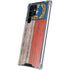 North Carolina Flag Dark Wood Galaxy S24 Ultra Clear Case