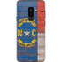 North Carolina Flag Dark Wood Galaxy S9 Plus Skin