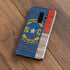 North Carolina Flag Dark Wood Galaxy S9 Plus Skin