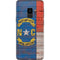 North Carolina Flag Dark Wood Galaxy S9 Skin
