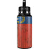 North Carolina Flag Dark Wood Hydro Flask 32oz Wide Mouth Skin