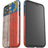 North Carolina Flag Dark Wood iPhone 11 Impact Case