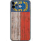 North Carolina Flag Dark Wood iPhone 11 Pro Max Skin