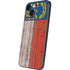 North Carolina Flag Dark Wood iPhone 13 Mini Skin