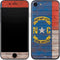North Carolina Flag Dark Wood iPhone 7 Skin