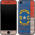 North Carolina Flag Dark Wood iPhone 7 Skin