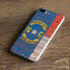 North Carolina Flag Dark Wood iPhone 8 Plus Skin