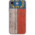 North Carolina Flag Dark Wood iPhone XR Skin