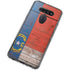North Carolina Flag Dark Wood LG K51/Q51 Clear Case