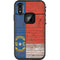North Carolina Flag Dark Wood LifeProof Fre iPhone Skin