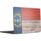 North Carolina Flag Dark Wood MacBook Air 15 in (2023) Skin