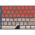North Carolina Flag Dark Wood Magic Keyboard with Numeric Keypad Skin