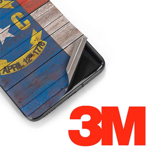 North Carolina Flag Dark Wood OnePlus 7 Pro Skin