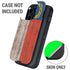 North Carolina Flag Dark Wood Otterbox Defender iPhone Skin