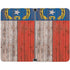 North Carolina Flag Dark Wood Surface Duo Skin