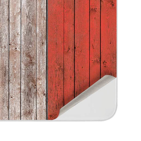 North Carolina Flag Dark Wood Surface Duo Skin