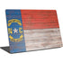 North Carolina Flag Dark Wood Surface Laptop 4 15in Skin