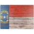 North Carolina Flag Dark Wood Surface Laptop 4 15in Skin