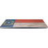 North Carolina Flag Dark Wood Universal Laptop 11in (8.8 x 6.2in) Skin
