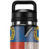North Carolina Flag Dark Wood YETI Rambler 26oz Bottle Skin