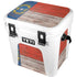 North Carolina Flag Dark Wood YETI Roadie 24 Hard Cooler Skin