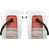 North Carolina Flag Dark Wood YETI Roadie 24 Hard Cooler Skin