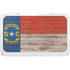North Carolina Flag Dark Wood YETI Tundra 45 Hard Cooler Skin