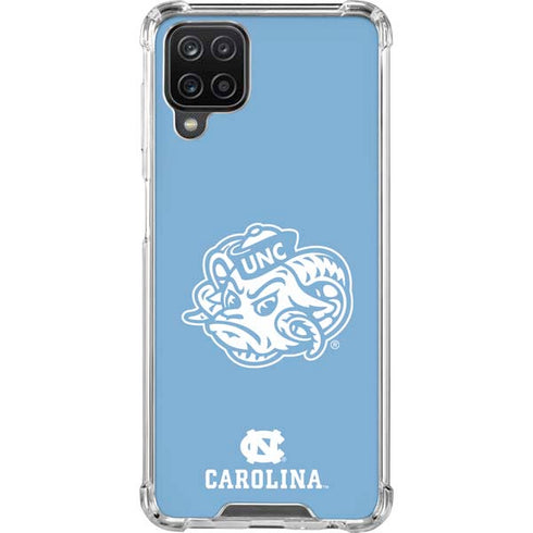 North Carolina Mascot Galaxy A12 Clear Case
