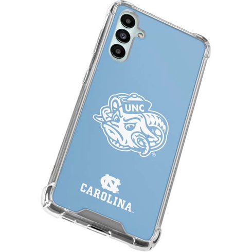 University of North Carolina Mascot Galaxy A15 5G Clear Case