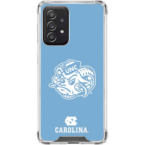North Carolina Mascot Galaxy A52 5G Clear Case